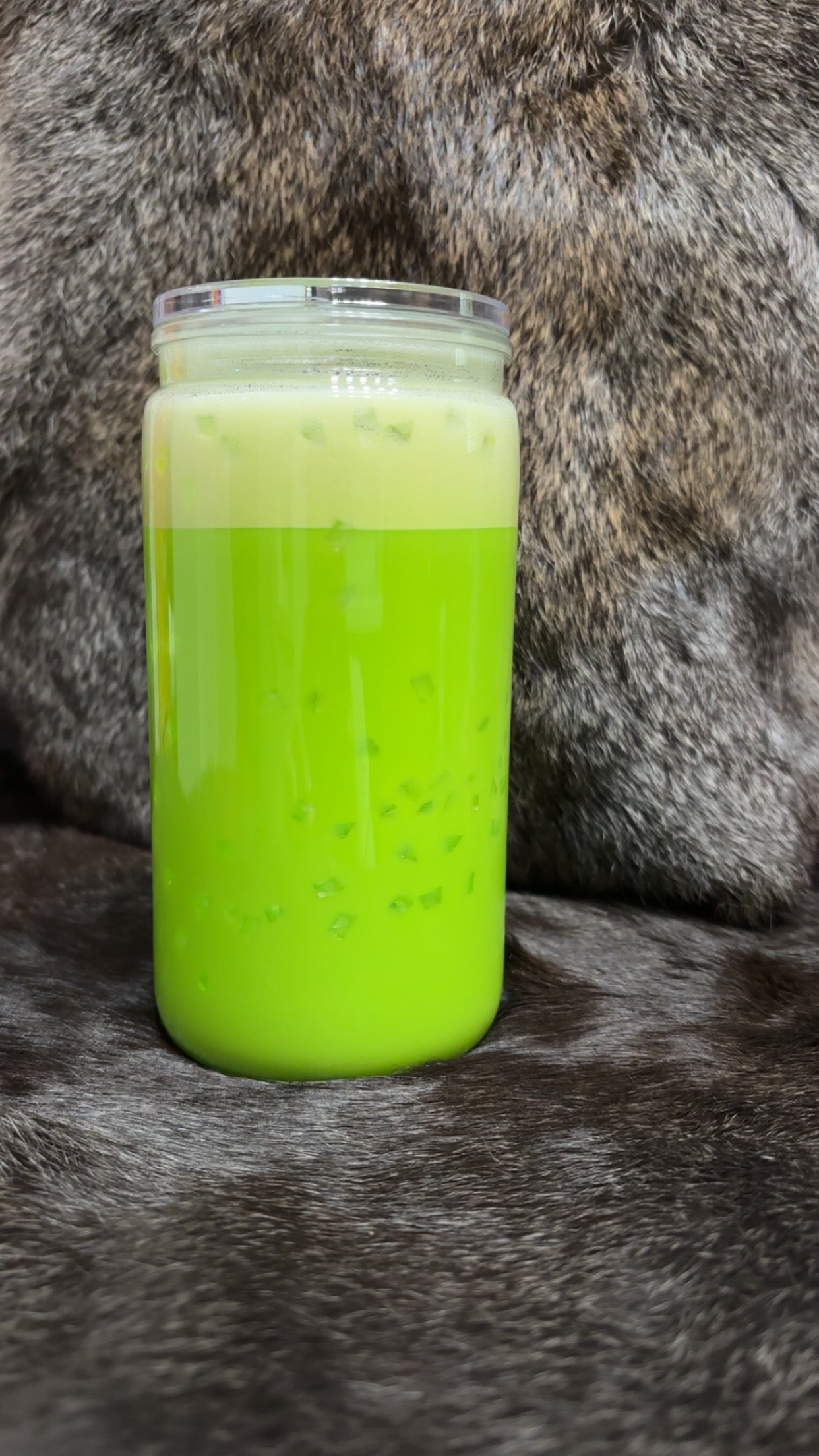 Fizzy Green Jolly Rancher w/ ice