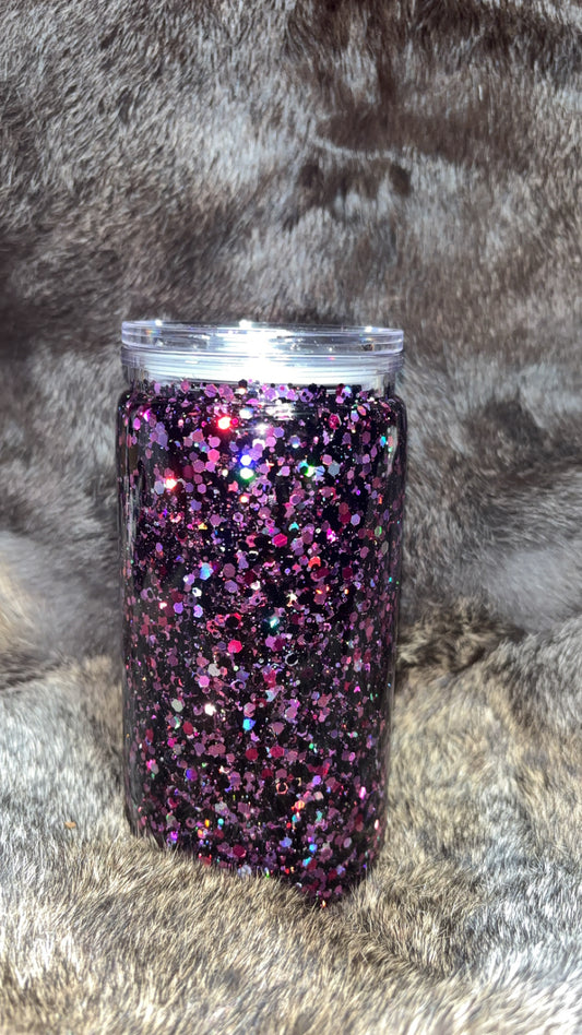 Glitter - Purple, Pinks, and Black