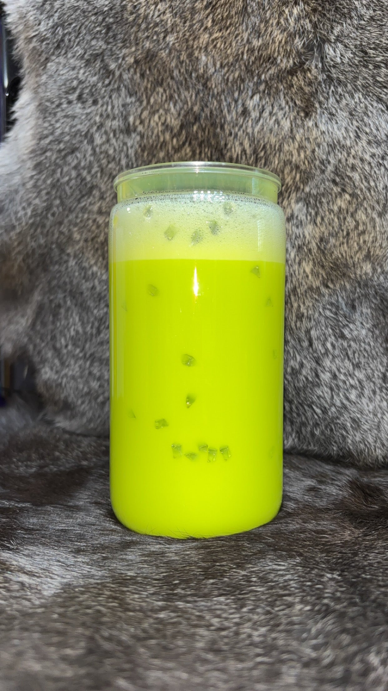 Fizzy Mt. Dew Mimic w/ ice