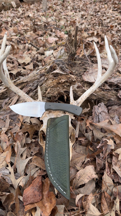 Signature blade w/od green micarta