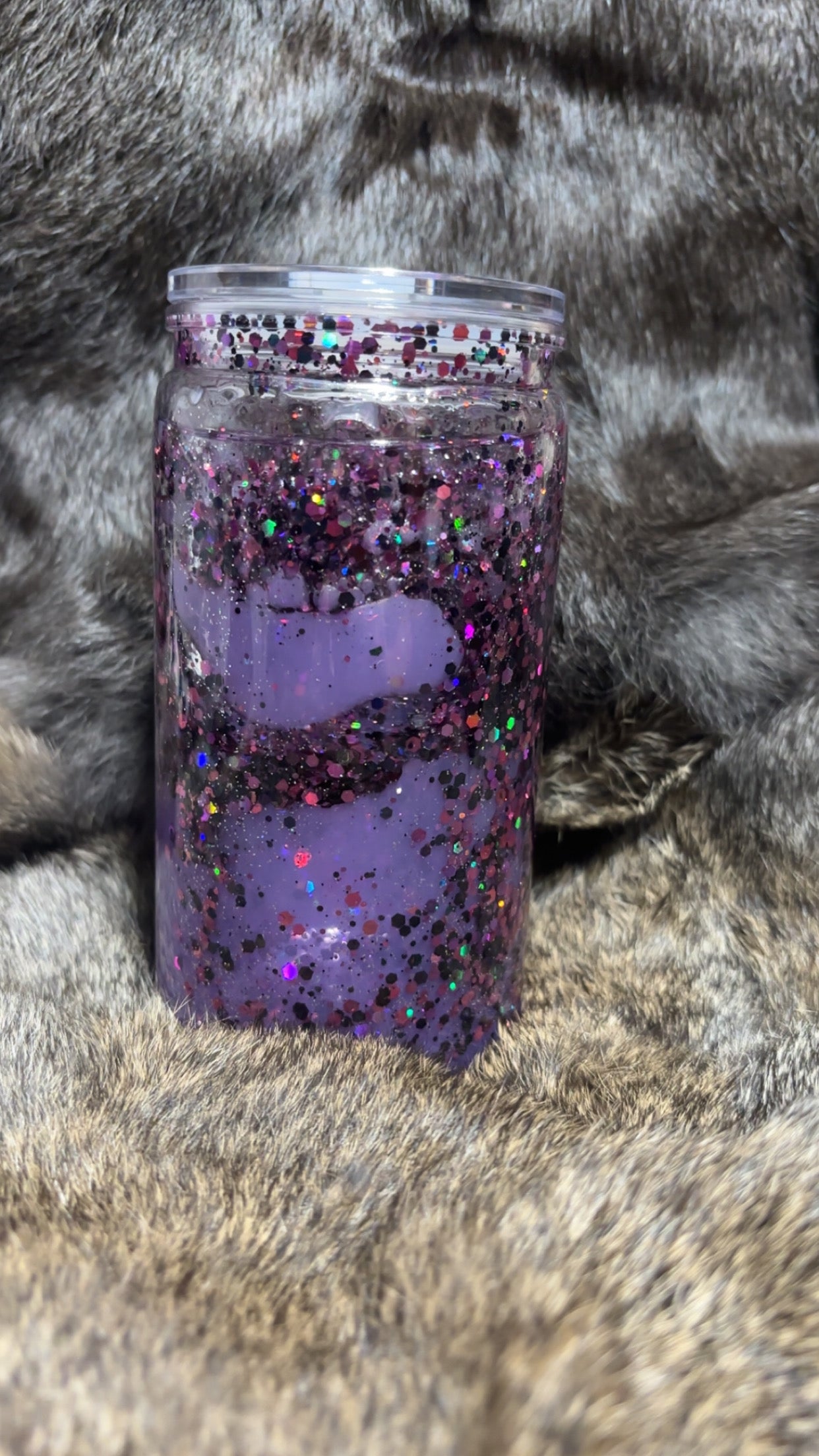 Fast Flow Purple Lava w/ glitter