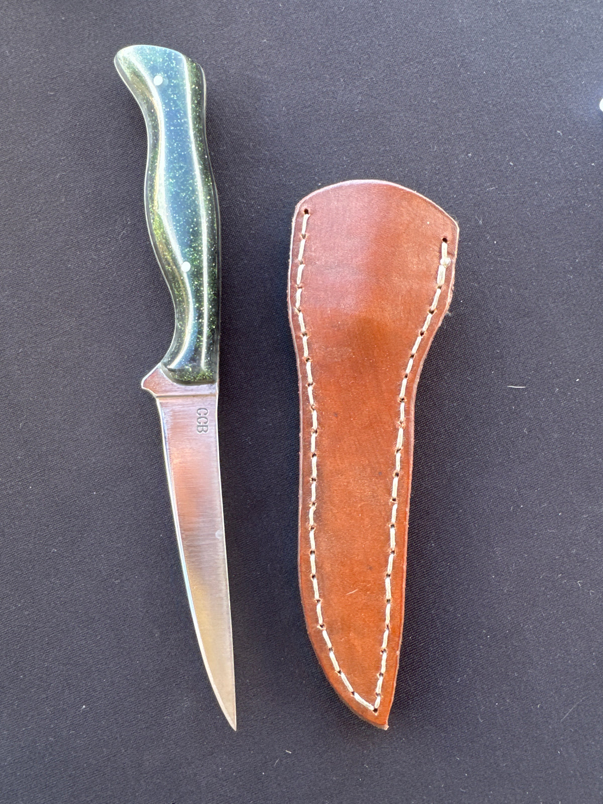 Semi flex boning knife