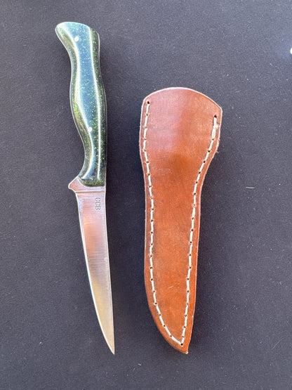 Semi flex boning knife