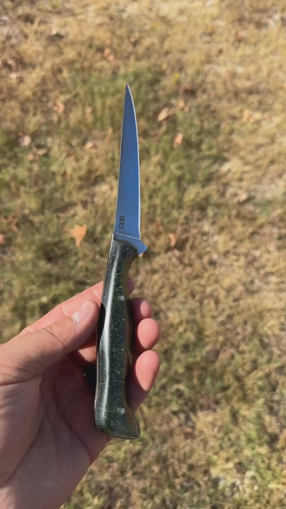 Semi flex boning knife